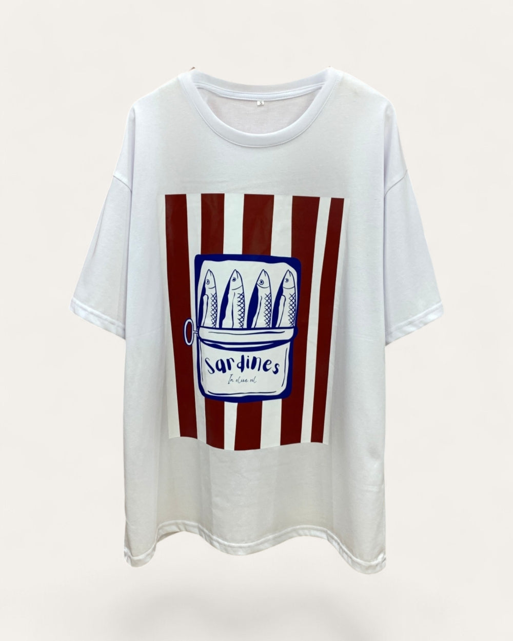 Sardines Pop Art Graphic Tee - Zilvina