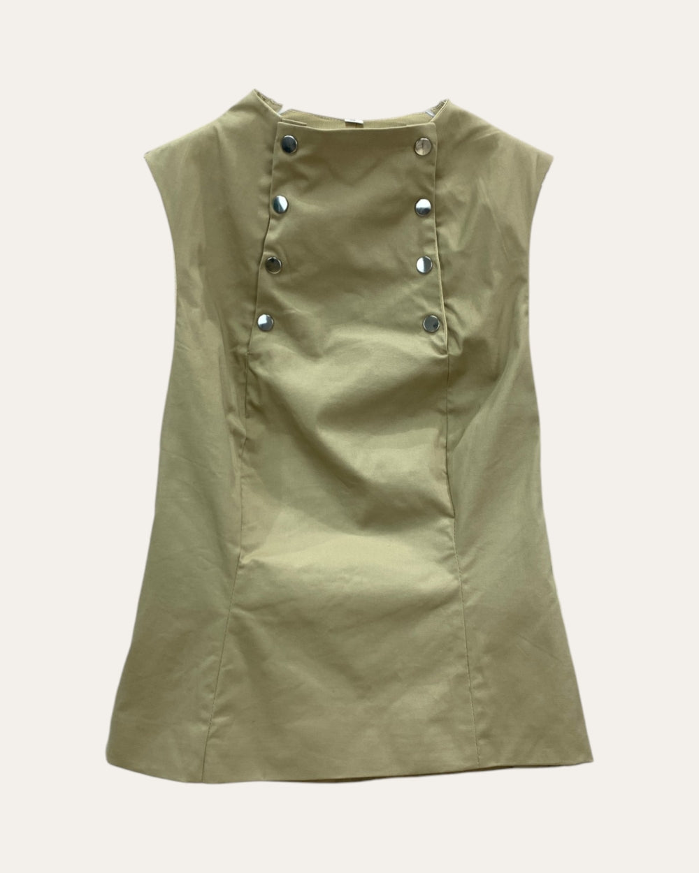 Sleeveless Structured Top - Zilvina