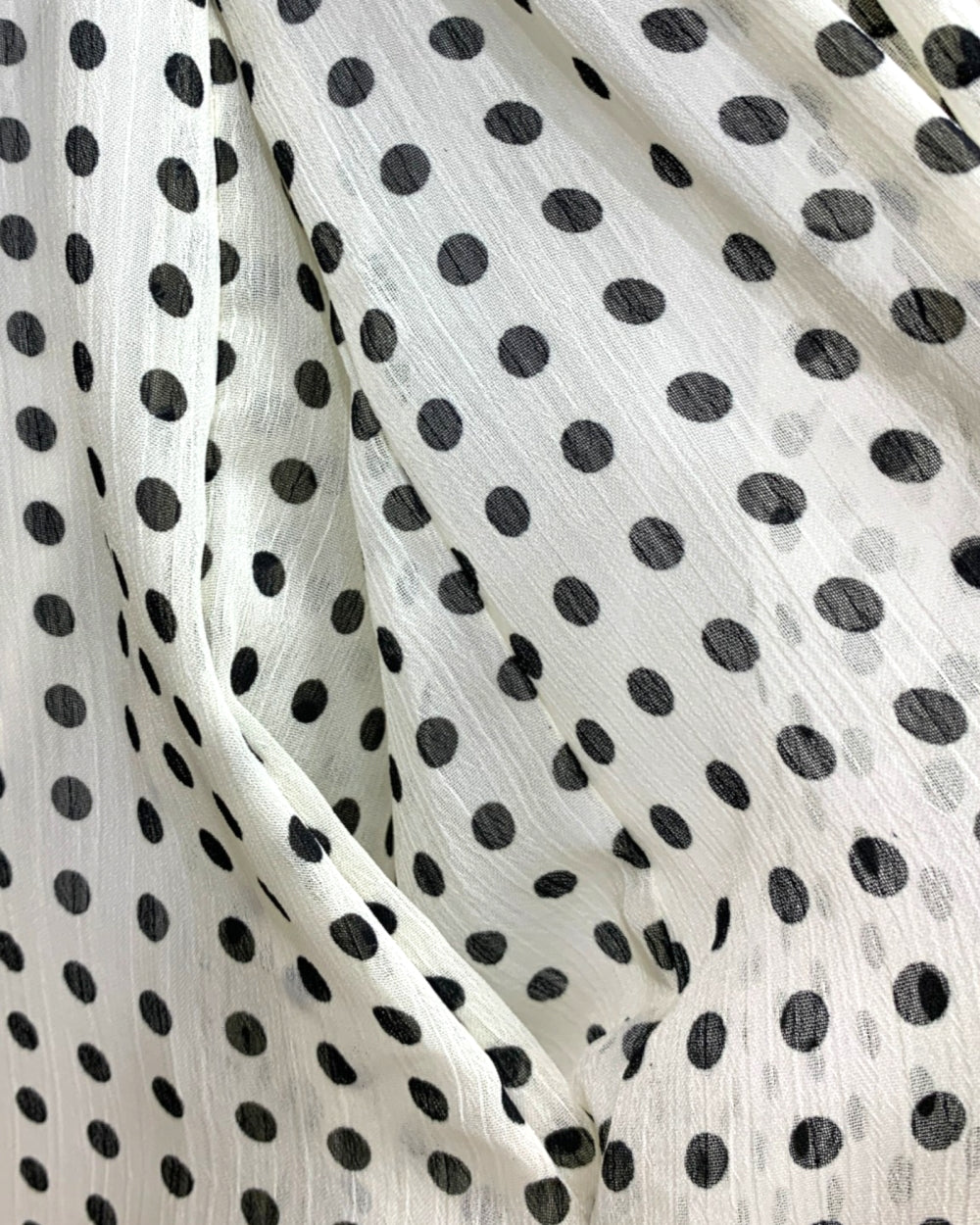 Smocked Polka Dot Midi Dress - Zilvina
