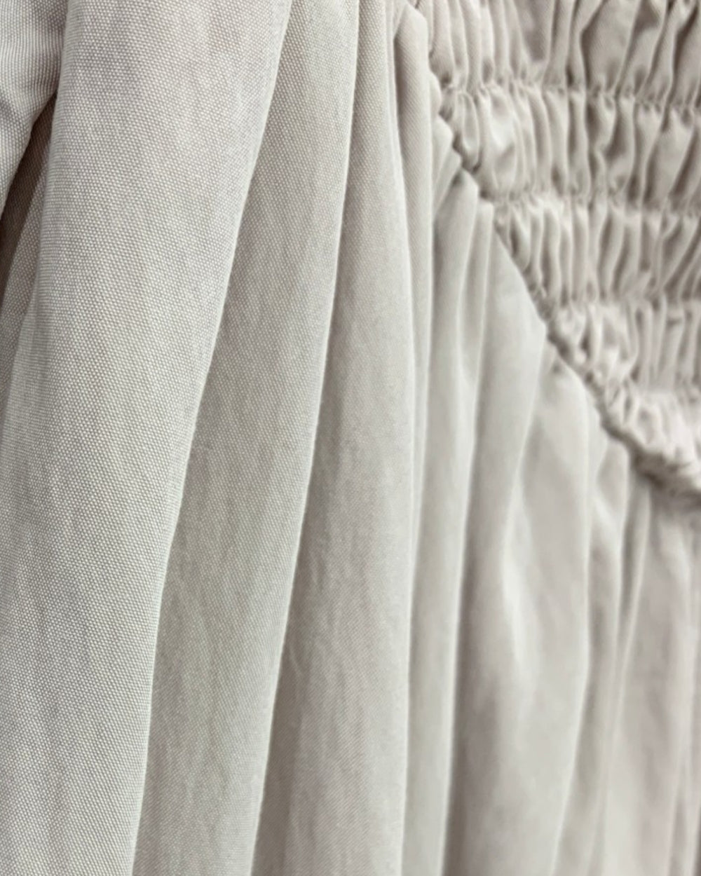 Smocked Waist Harem Pants - Zilvina