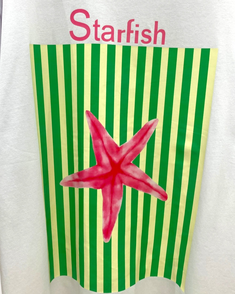 Starfish Stripe Graphic Tee - Zilvina