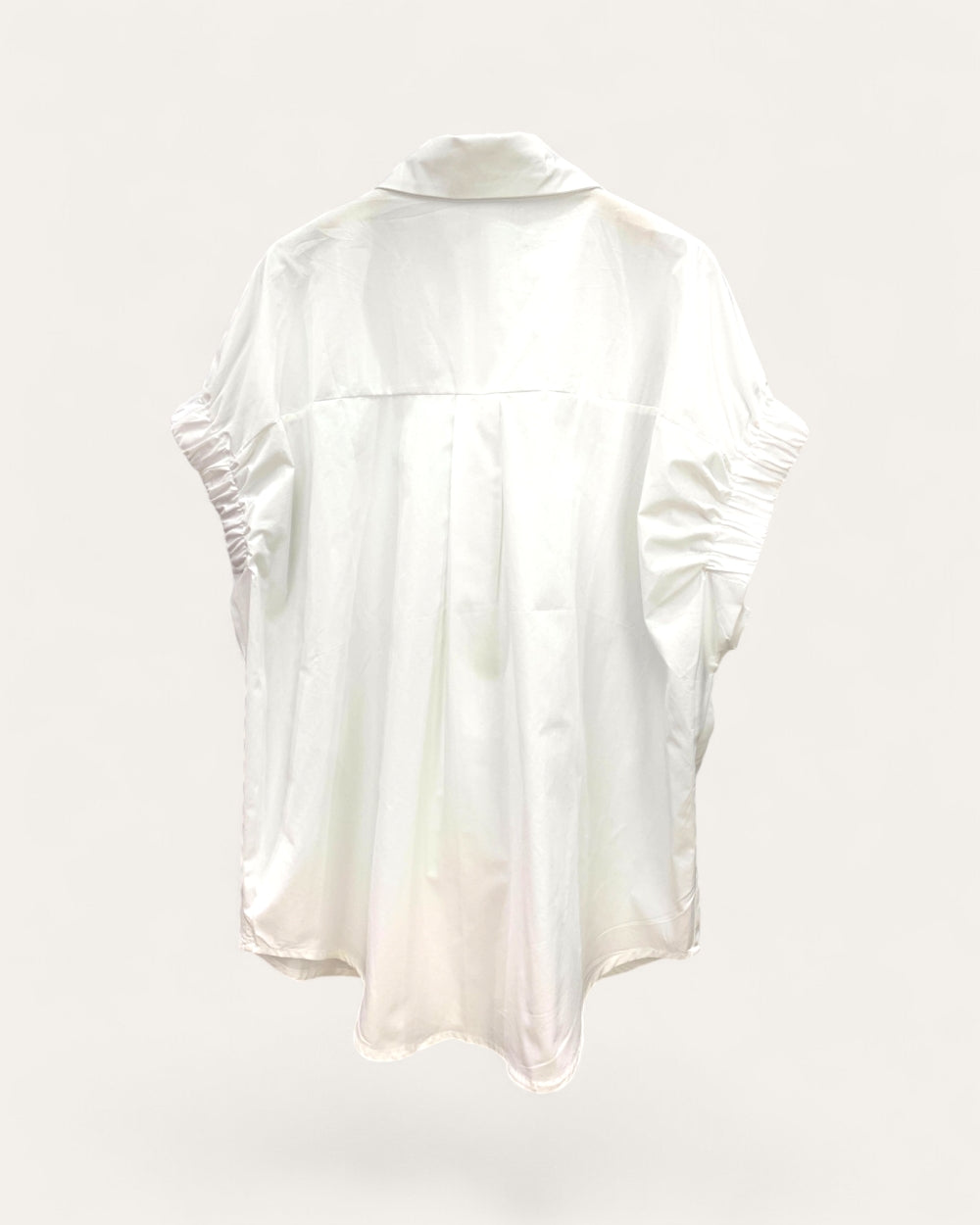 Statement Button Shirt with Embellishments - Zilvina
