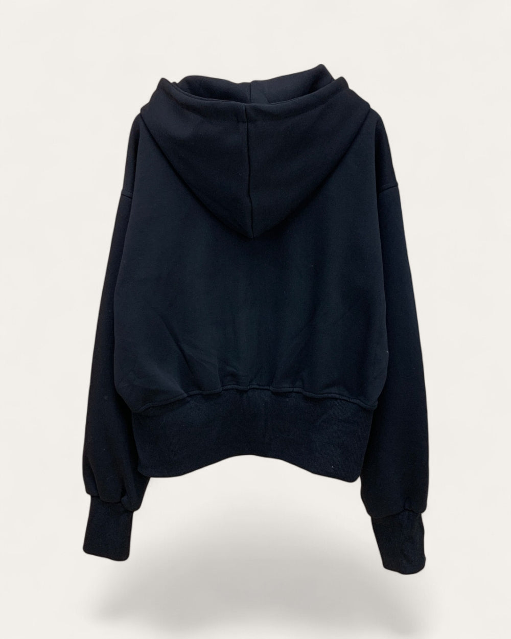 Studded Zip-Up Hoodie - Zilvina