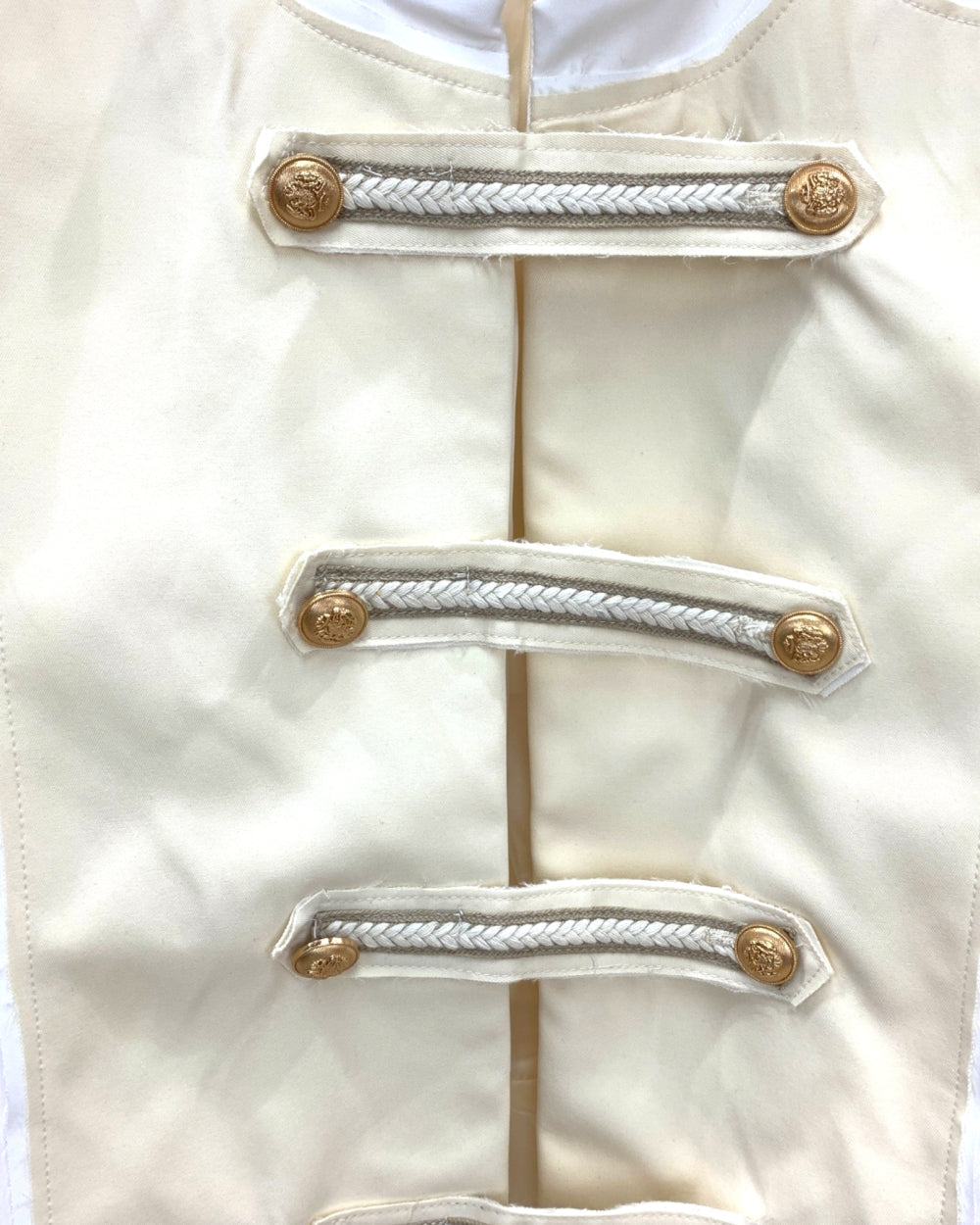 Tailored Military Button Jacket - Zilvina