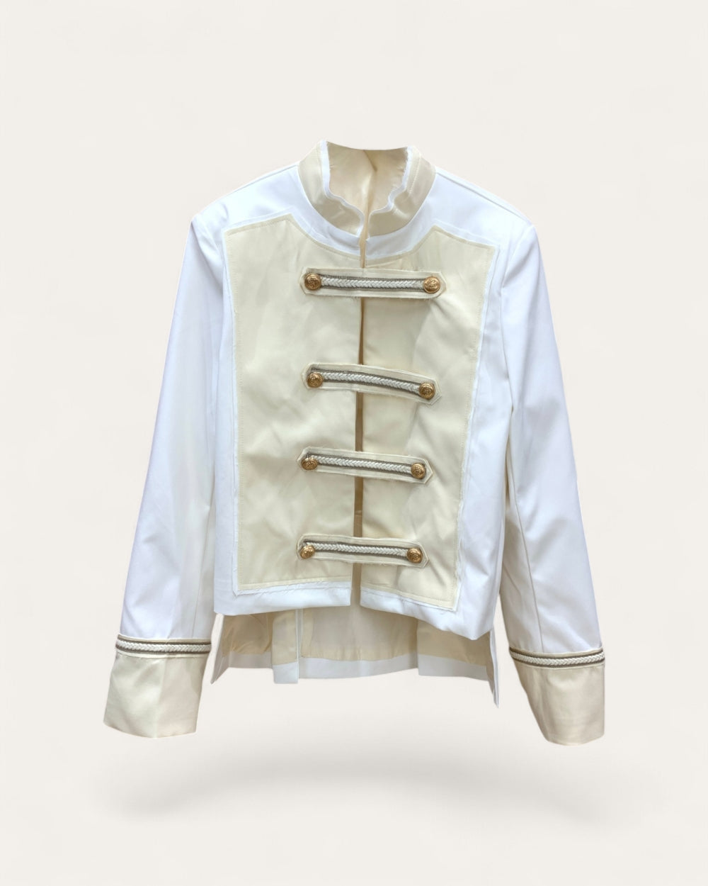 Tailored Military Button Jacket - Zilvina