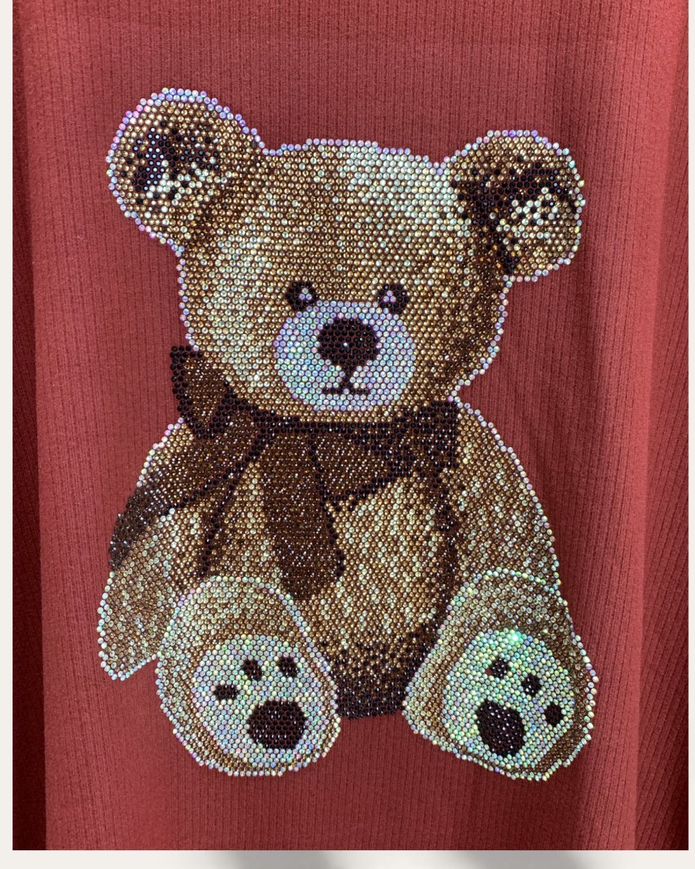 Teddy Embellished Turtleneck - Zilvina