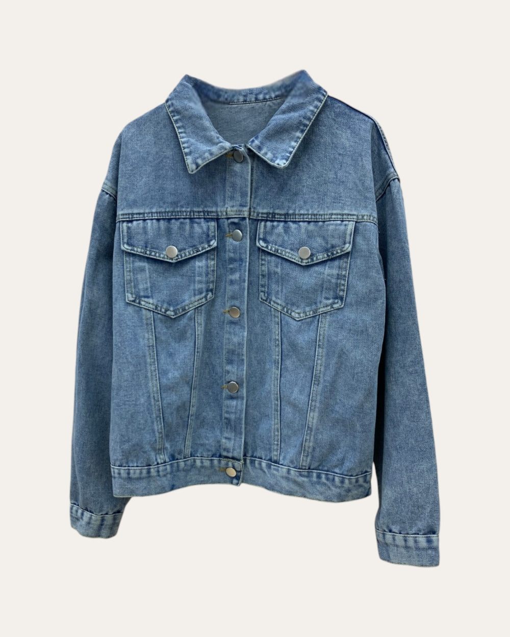 Teddy Pocket Denim Jacket - Zilvina