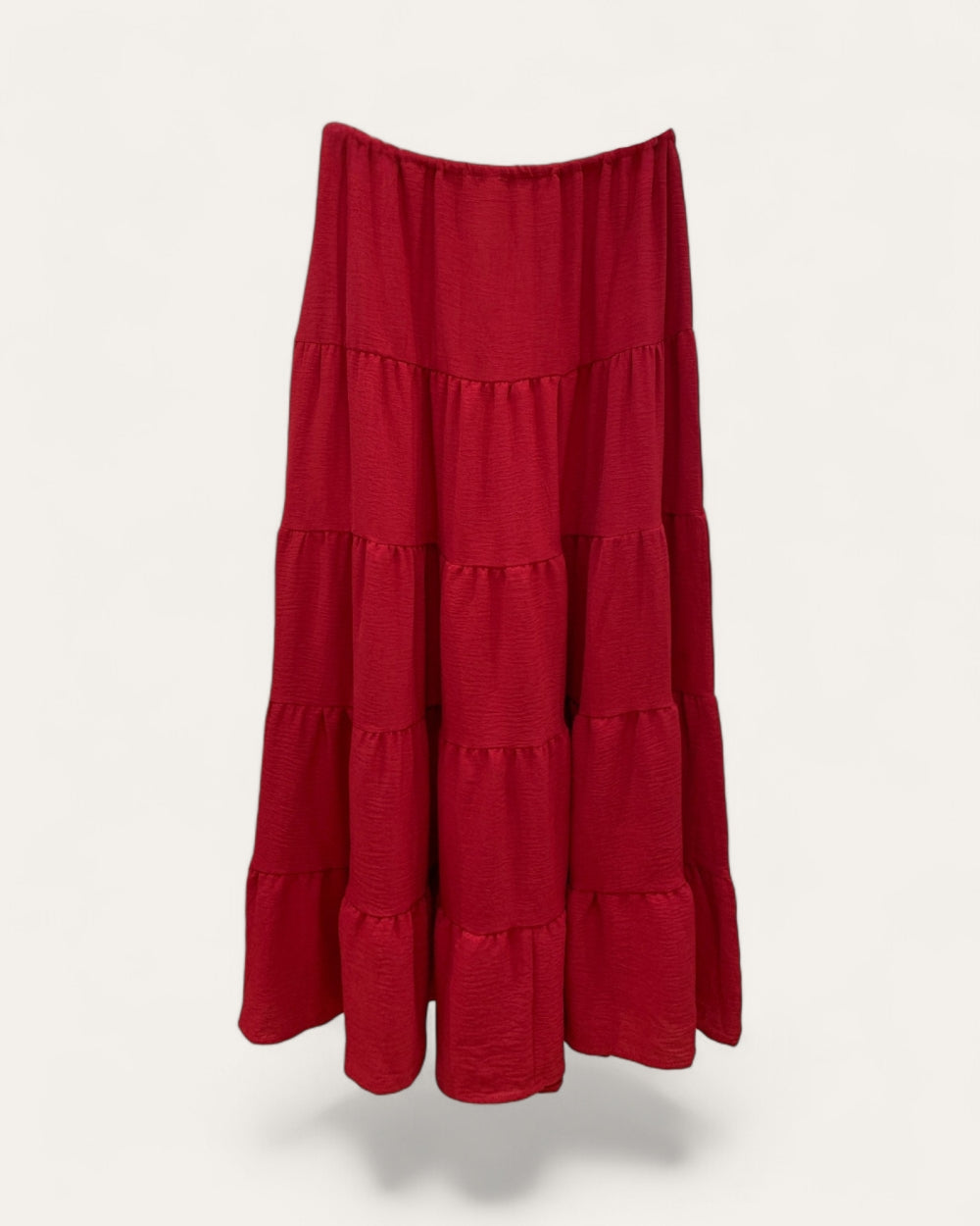 Tiered Boho Maxi Skirt - Zilvina
