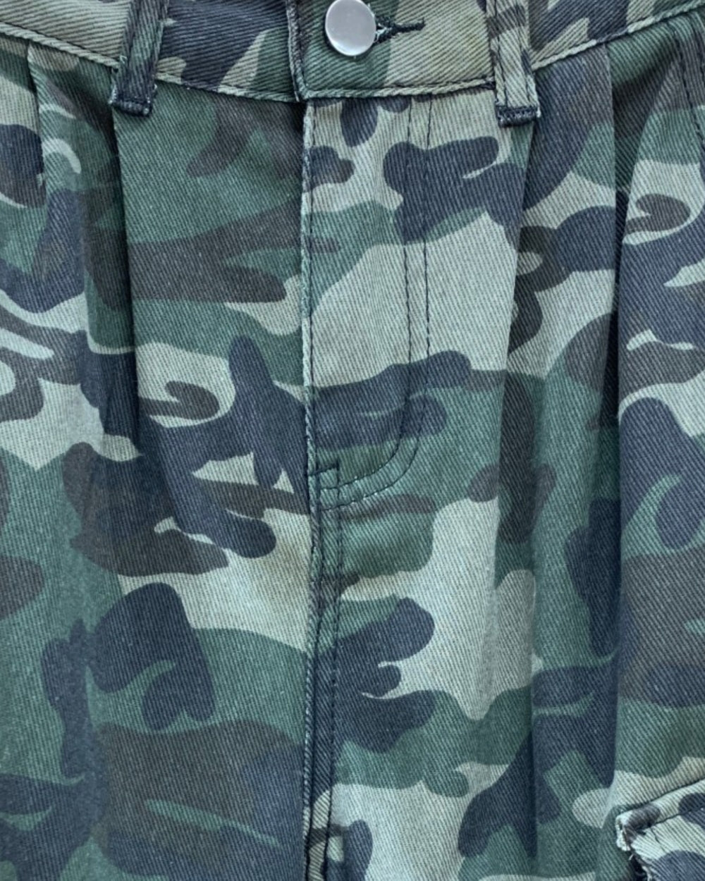 Utility Camo Cargo Culottes - Zilvina